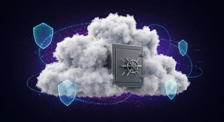 Sigurnost cloud skladištenja – sef u oblaku sa digitalnom zaštitom.